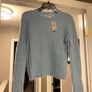 Cotton Emporium Eyelash Knit Pullover Sweater